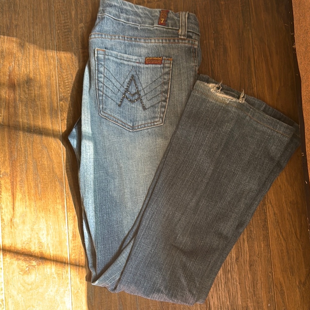 Levi's Blue Boot Cut Jeans Classic Style